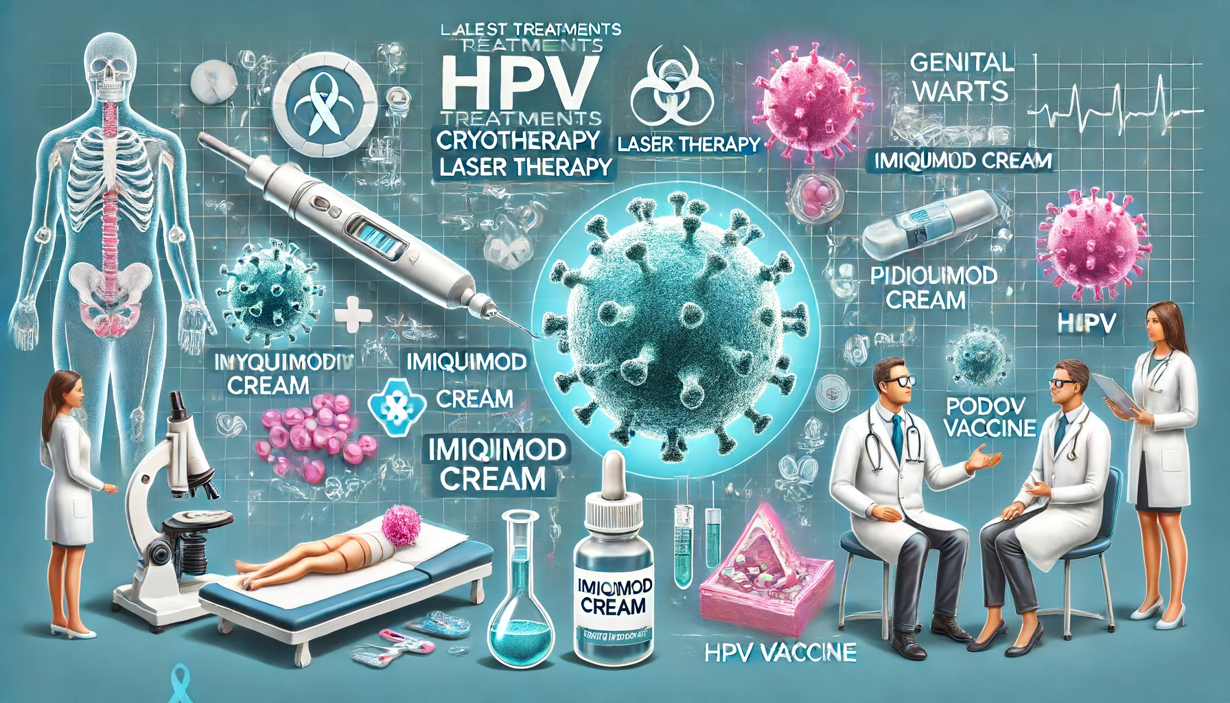 جدیدترین روش‌های درمان زگیل تناسلی HPV