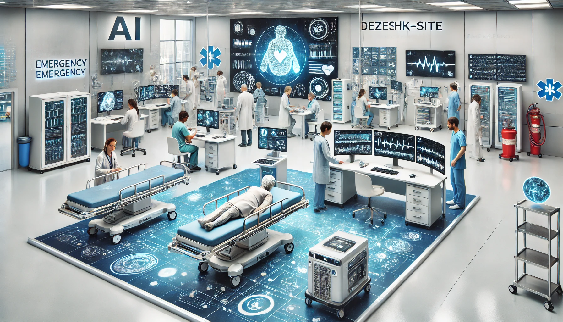 کاربرد هوش مصنوعی در طب اورژانس: تحولی نوین در مراقبت‌های پزشکی