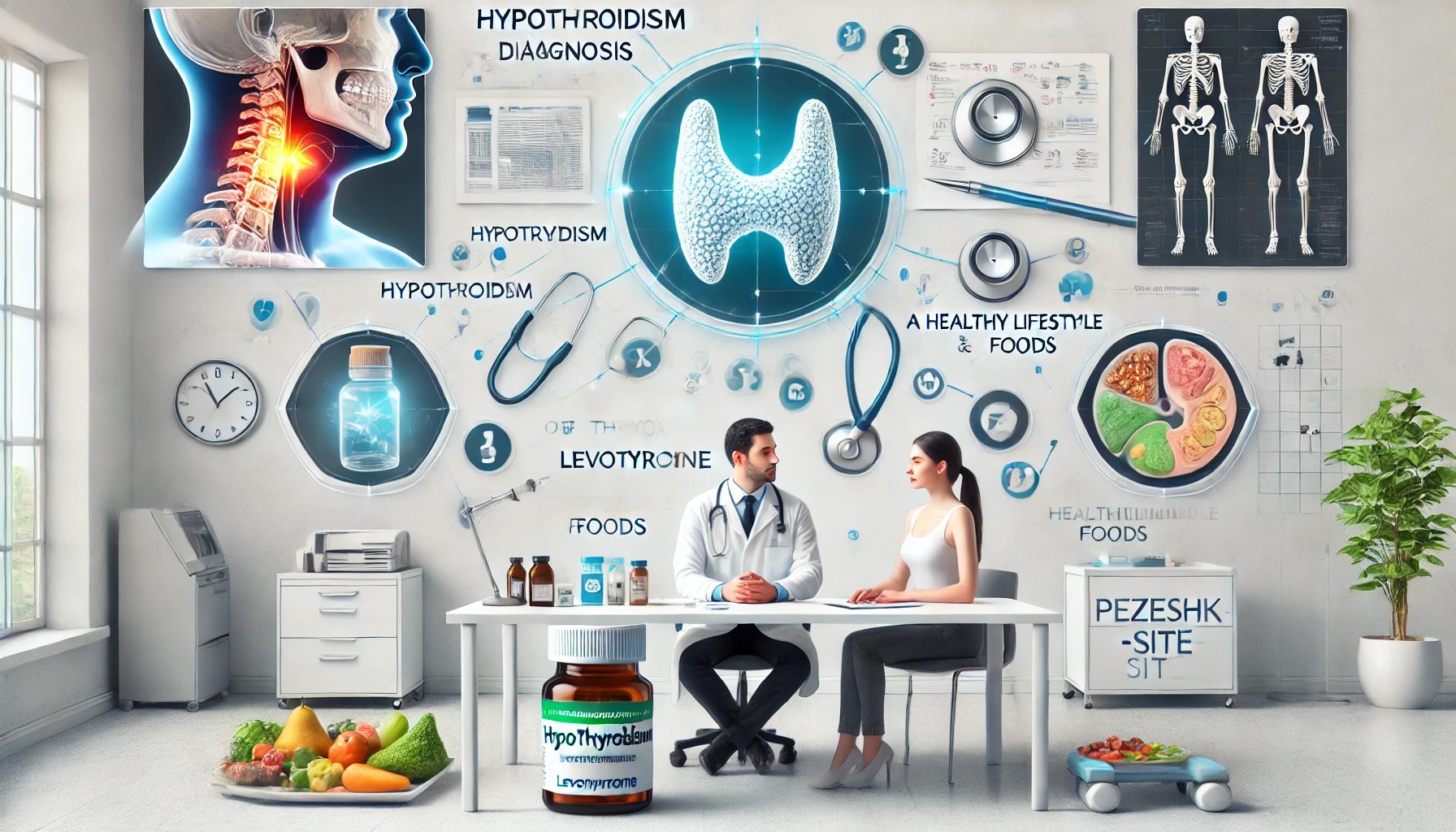 کم‌کاری تیروئید (Hypothyroidism) و درمان آن: راهنمای جامع