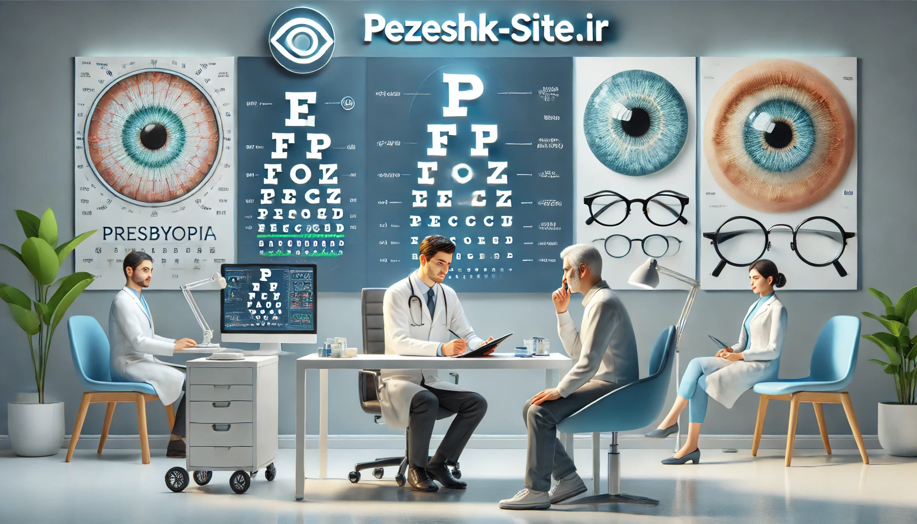 پیرچشمی (Presbyopia): علل، علائم و درمان‌ها