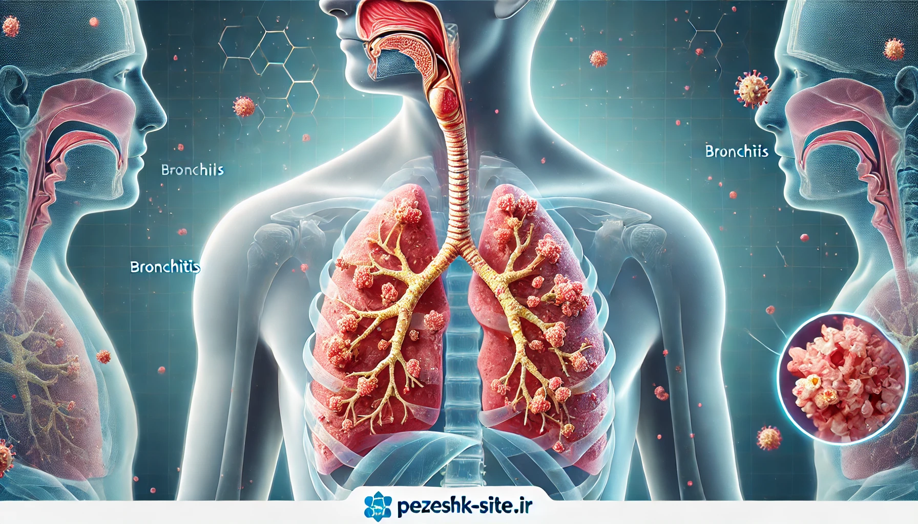 برونشیت ریه چیست و چگونه درمان می‌شود؟