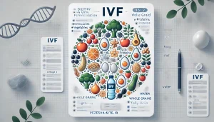 رژیم غذایی مناسب در فرآیند IVF