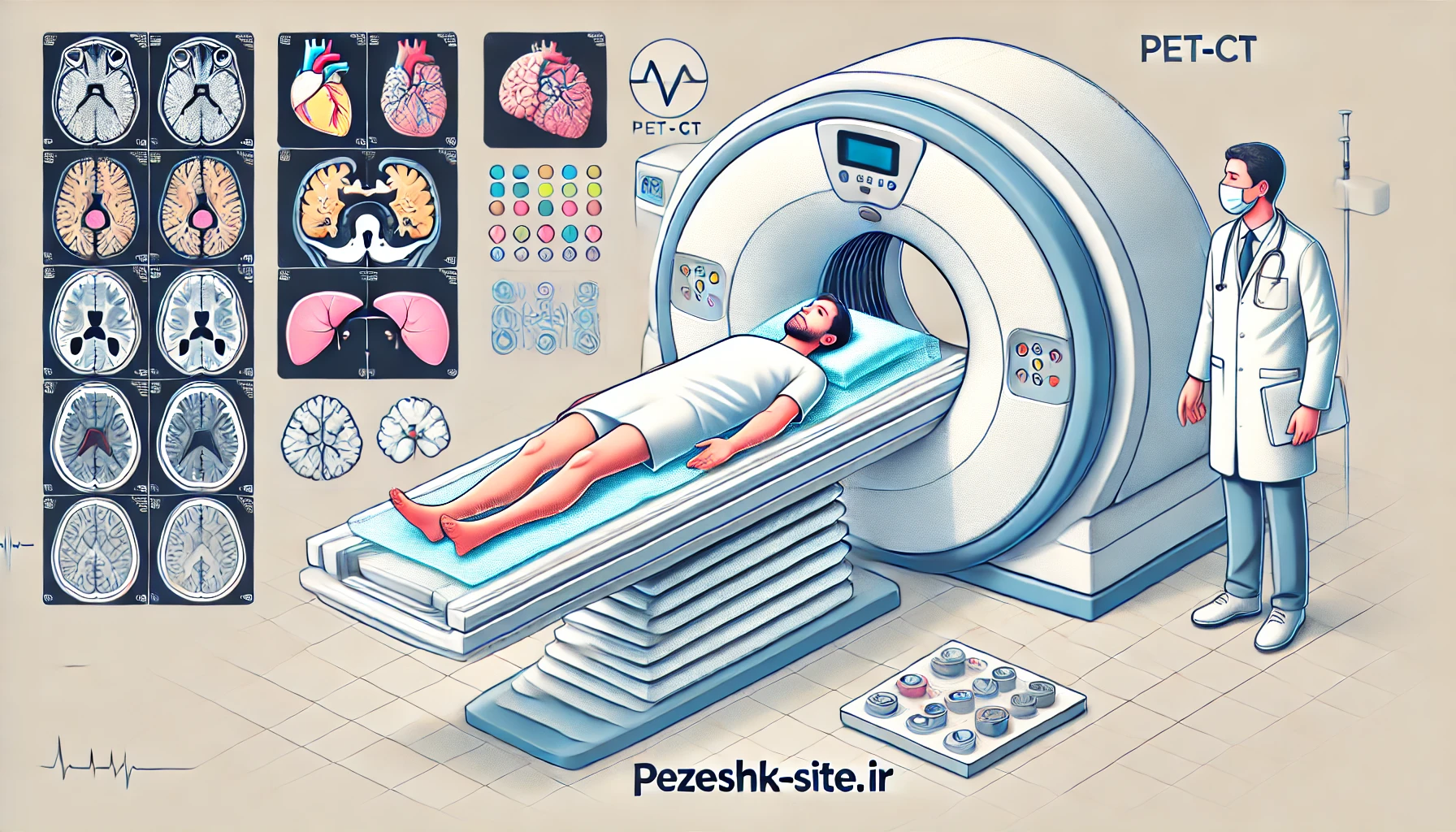 آزمایش پت سی‌تی (PET-CT): کاربردها، مزایا و روش انجام