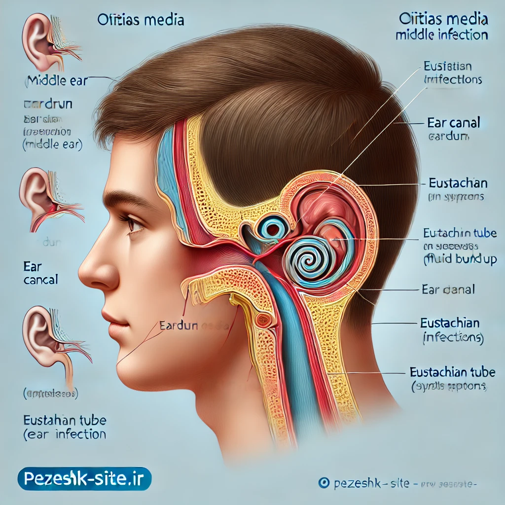 عفونت گوش میانی: علل، علائم، درمان و پیشگیری
