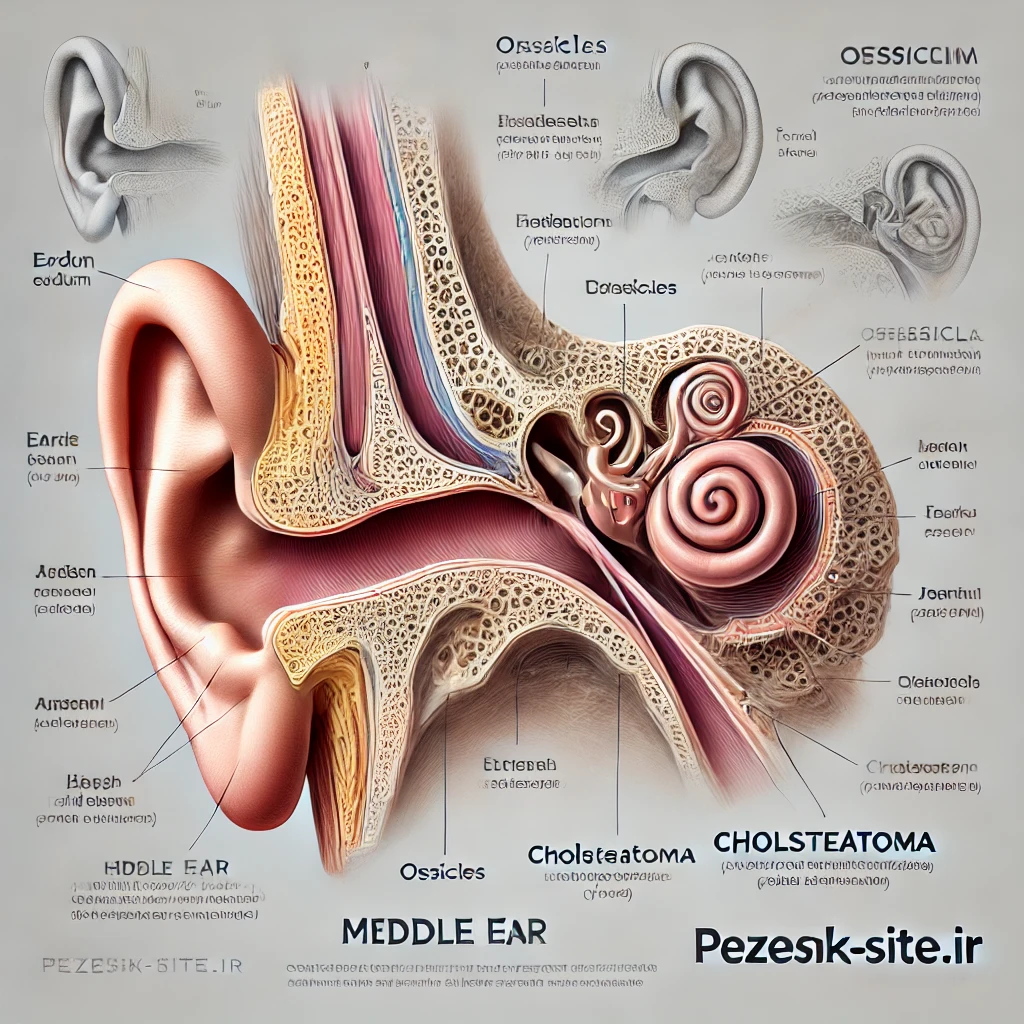 کلستئاتوم (کیست گوش میانی): علل، علائم، تشخیص، درمان و مدیریت