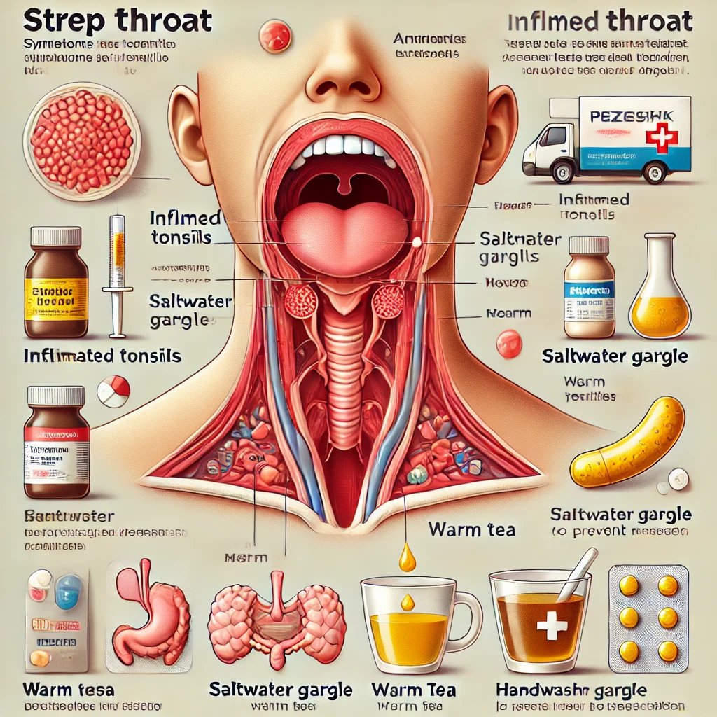 گلودرد استرپتوکوکی: علائم، علل و روش‌های درمان