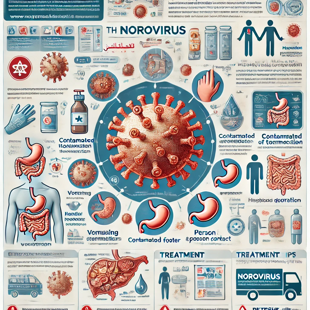 نورویروس چیست؟ علائم، درمان و پیشگیری از ویروس گاستروانتریت حاد